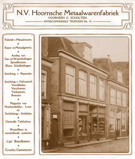 NV Hoornsche Metaalwarenfabriek v/h G.Scholten