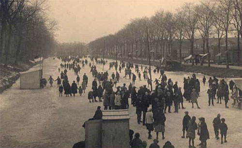 IJspret Oosterpoortsgracht, 1925