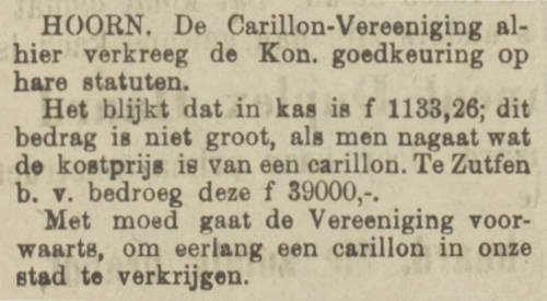 Persbericht Carillon