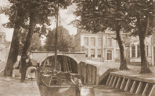 Raadhuis en Damsluis, 1905