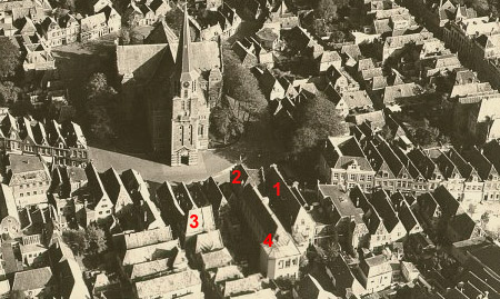 Luchtfoto Kerksteeg - Kerkplein
