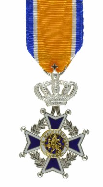 Onderscheiding ridder van Oranje-Nassau