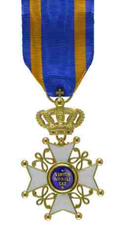 Onderscheiding ridder van de Orde van de Ned. Leeuw
