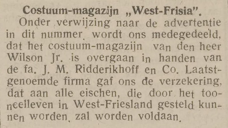 Kostuummagazijn West-Frisia